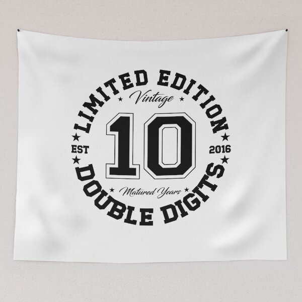 Item preview, Official Double Digits 10 Year Old Retro 10th Birthday 2016 designed and sold by SakuraPxl.