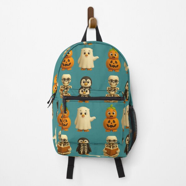 Item preview, Cute 3D Halloween – Ghosts, Pumpkins & Skeletons. Halloween 3D Mignon – Fantômes, Citrouilles et Squelettes designed and sold by Drawingshirts.