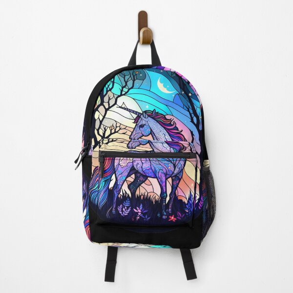 Item preview, Stained GLASS UNICORN designed and sold by CleverCulture.
