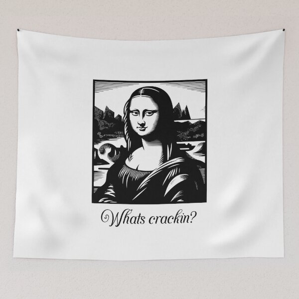 Item preview, What's cracking Mona Lisa designed and sold by SpicyChimera.