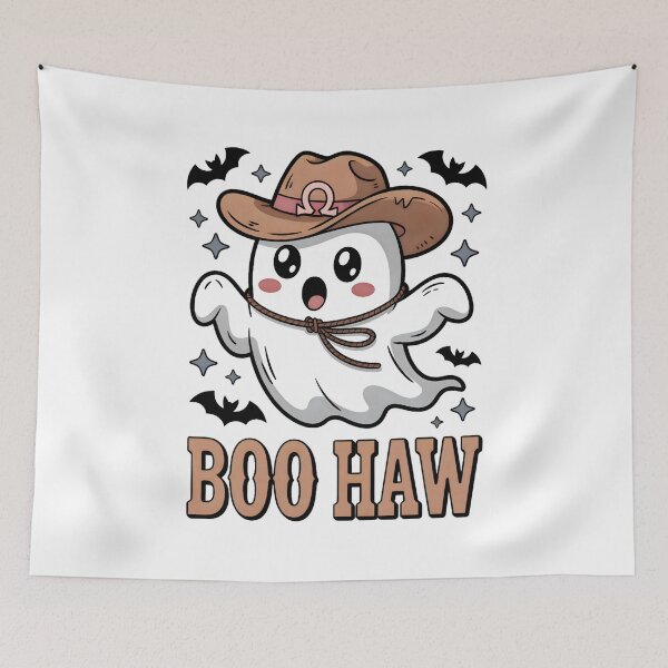 Item preview, Cowboy ghost designed and sold by SidTastic .