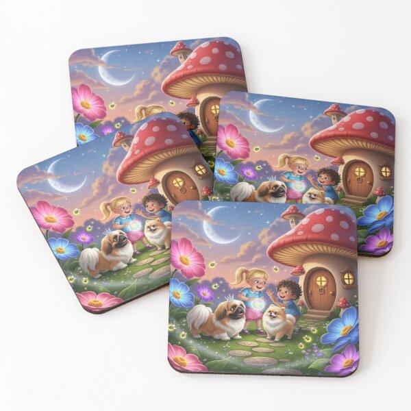 Item preview, Whimsical Fairytale with Pets designed and sold by Kitty Kat.