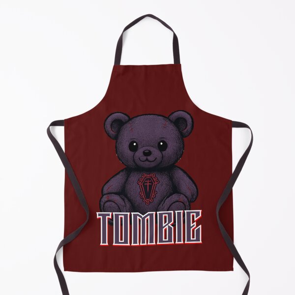 Item preview, Tomby Coffin Bear Graphic | Cute Purple Goth Teddy Spooky Halloween Design designed and sold by NSB-Design.