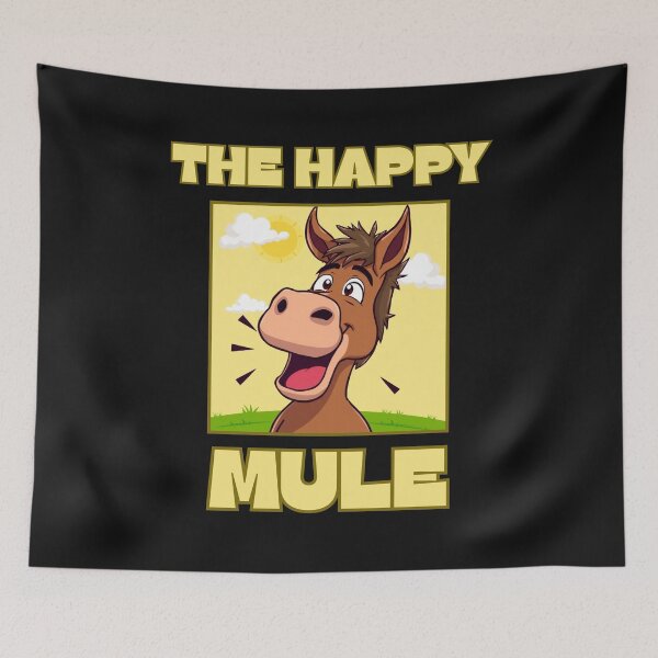 Item preview, The very happy mule designed and sold by aledfychan.