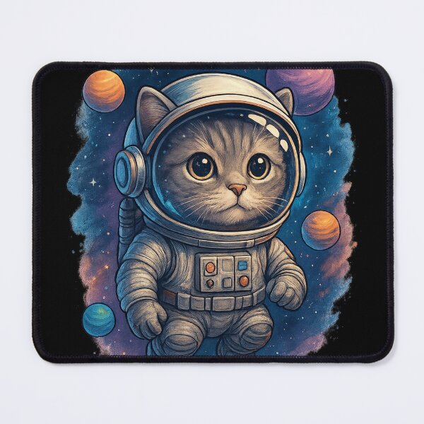 Item preview, Cute Astronaut Cat designed and sold by creatix-boutik.
