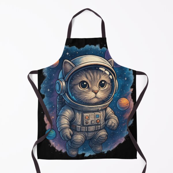 Item preview, Cute Astronaut Cat designed and sold by creatix-boutik.