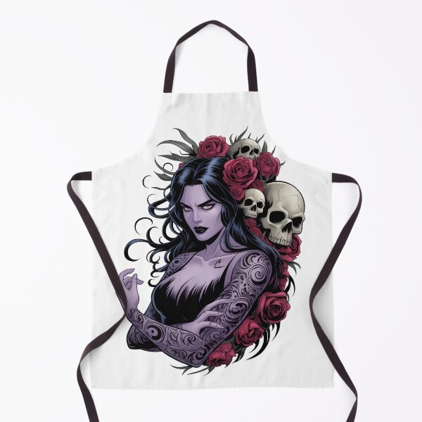 Item preview, Gothic Sorceress with Skulls designed and sold by Fadi Alyaldani.