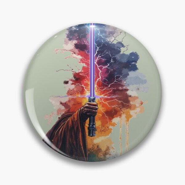 Item preview,  Hero Light Saber character with Movie quote Mace Addition designed and sold by GreyMoonForest.