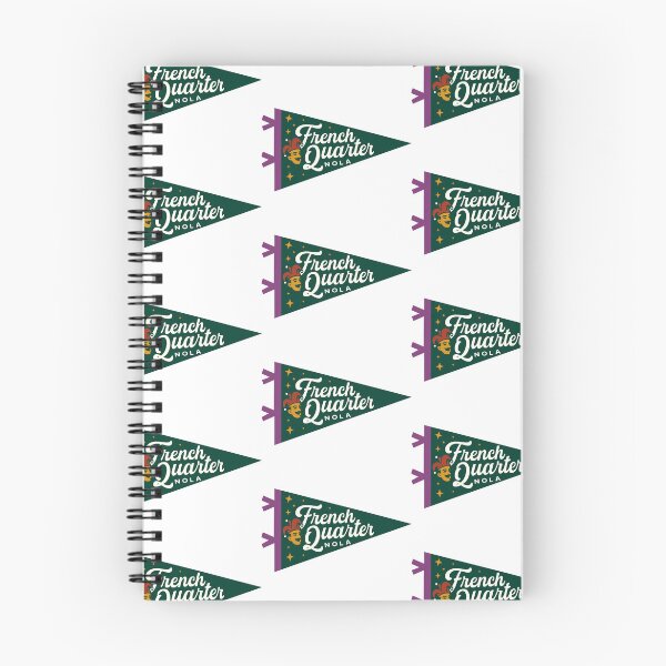 Item preview, French Quarter New Orleans Pennant designed and sold by Decal Mania.