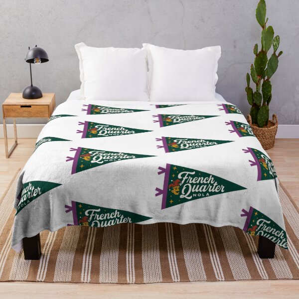 Item preview, French Quarter New Orleans Pennant designed and sold by Decal Mania.