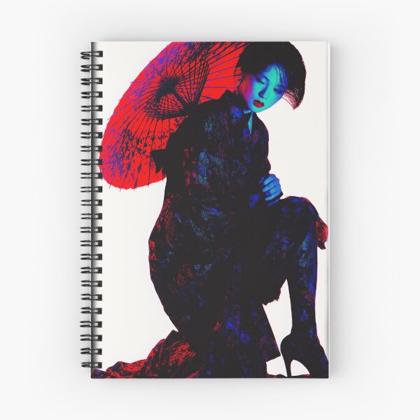 Item preview, Japanese Lady - glamorous fashion portrait designed and sold by KsaveraArt.