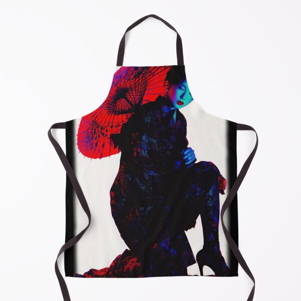 Item preview, Japanese Lady - glamorous fashion portrait designed and sold by KsaveraArt.