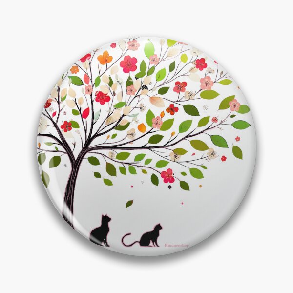Item preview, Summer Feline Foliage designed and sold by rmoneeshop.