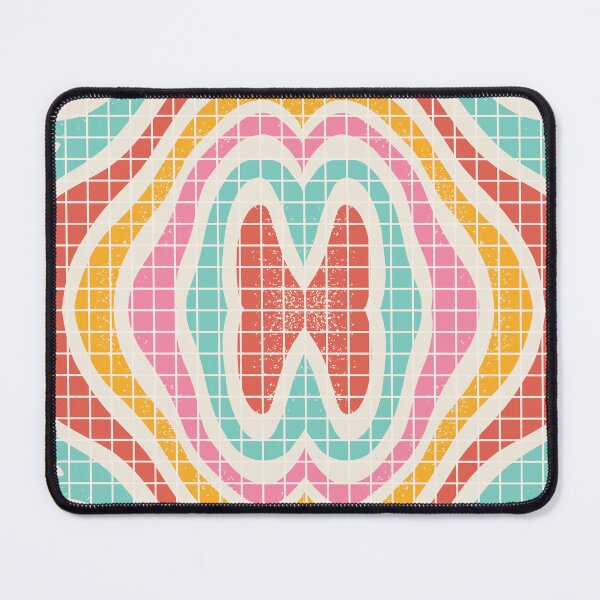 Item preview, Retro Mosaic Vibes – Colorful Abstract Tile Pattern designed and sold by deepgoa.