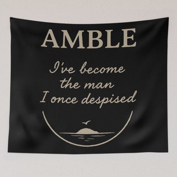 Item preview, AMBLE Band Merch Full Circle Lyric Folk Design designed and sold by REAL IRISH GIFTS.
