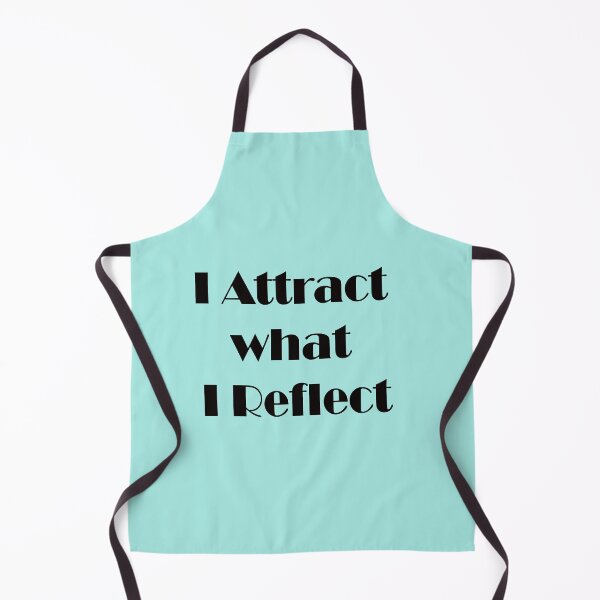 Item preview, I Attract What I Reflect – Manifestation & Energy Quote designed and sold by ArtNestVerse.