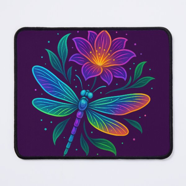 Artikelvorschau, Dragonfly Dreams Neon Glow entworfen und verkauft von BlueB420.