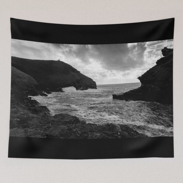Item preview, Boscastle silhouette seascape  designed and sold by hawkie.