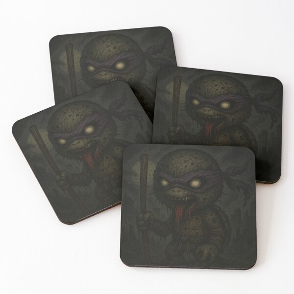 Item preview, The mutant purple turtle of the apocalypse designed and sold by art-emissa.