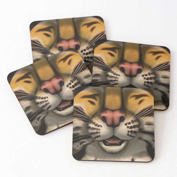 Item preview, Ocelot face designed and sold by JeMiChi Art.