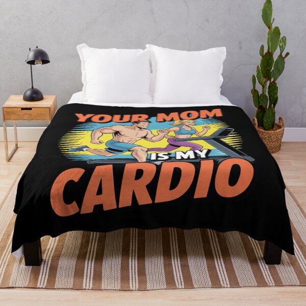 Item preview, Your Mom Is My Cardio – Cartoon Workout Fun designed and sold by Gravly.