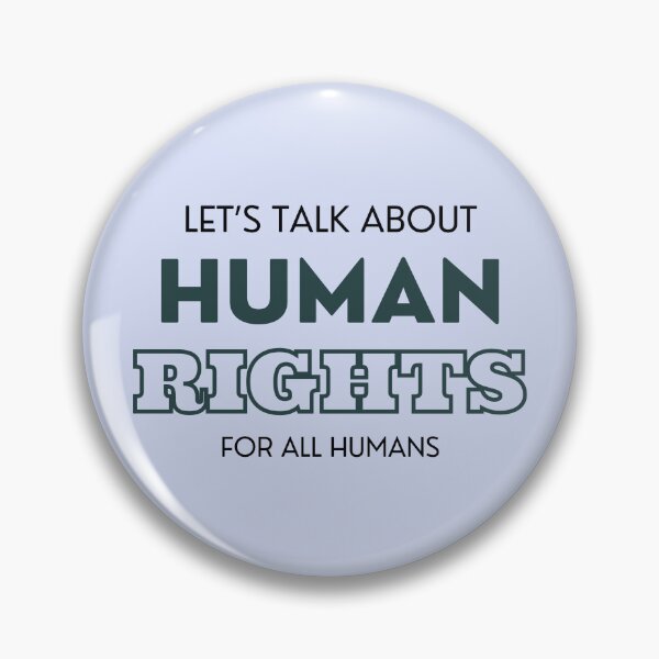 Item preview, Let's Talk About Human Rights for All Humans designed and sold by PurpleLinenCo.