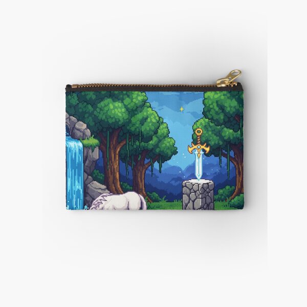 Item preview, Pixel Art Unicorn designed and sold by OKIZSHOP.