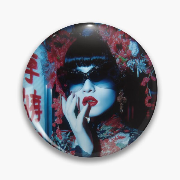 Item preview, Japanese Lady - glamorous fashion portrait designed and sold by KsaveraArt.