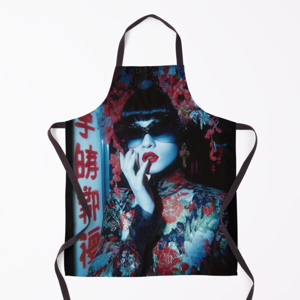 Item preview, Japanese Lady - glamorous fashion portrait designed and sold by KsaveraArt.