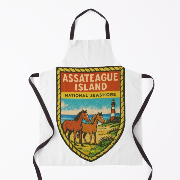 Item preview, Assateague Island Vintage Style Decal designed and sold by Decal Mania.