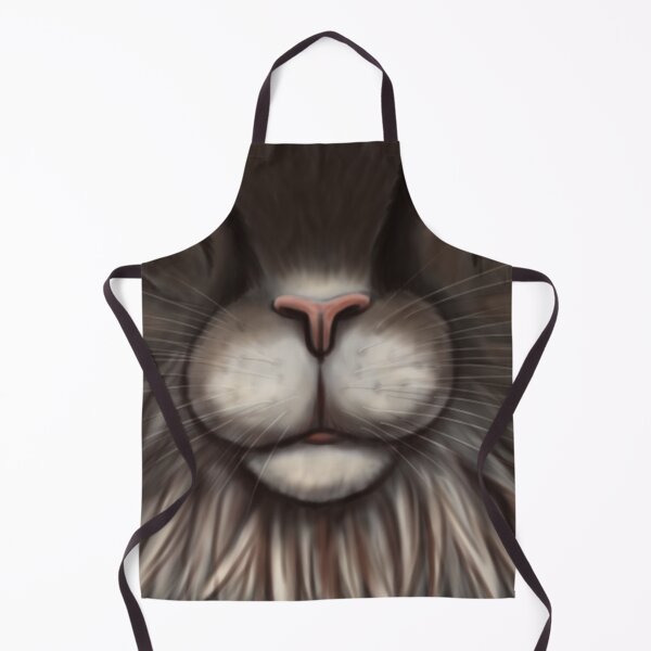 Item preview, Grey Cat face designed and sold by JeMiChi Art.