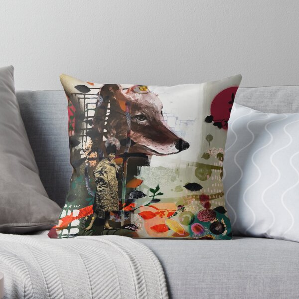 wild at heart Throw Pillow