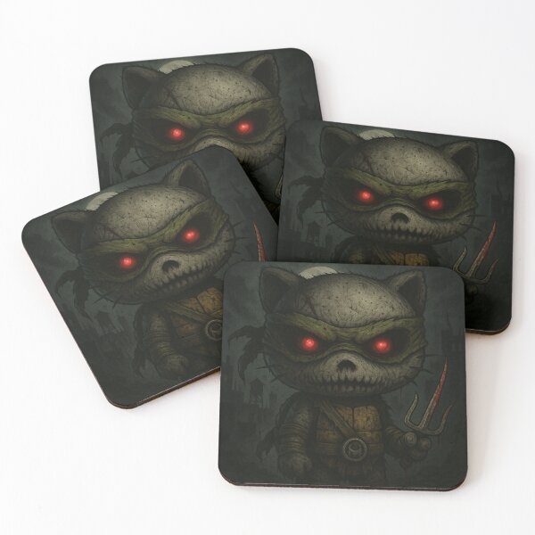 Item preview, The Mutant Kitten Turtle of the Apocalypse designed and sold by art-emissa.