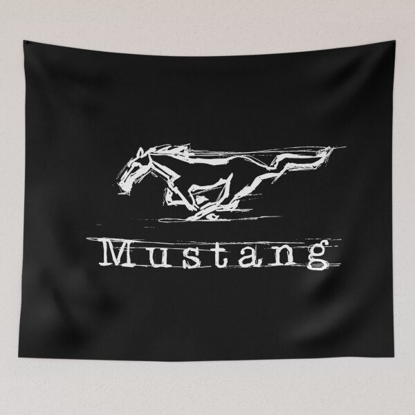 Item preview, Hand drawn Mustang Pony designed and sold by suerussoart.