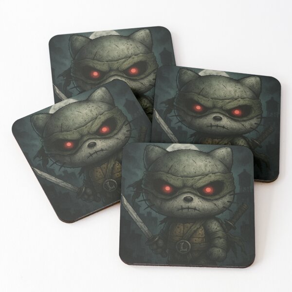 Item preview, The Mutant Kitten Turtle of the Apocalypse designed and sold by art-emissa.