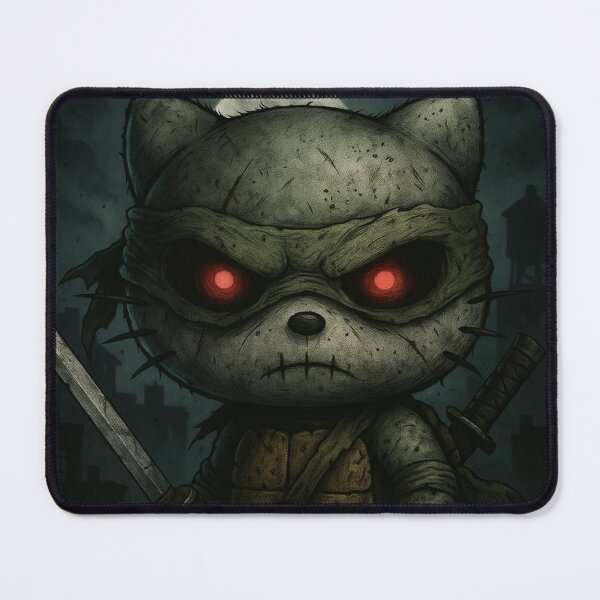 Item preview, The Mutant Kitten Turtle of the Apocalypse designed and sold by art-emissa.