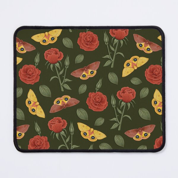 Item preview, Io Moths and Roses designed and sold by Tacky Frog.