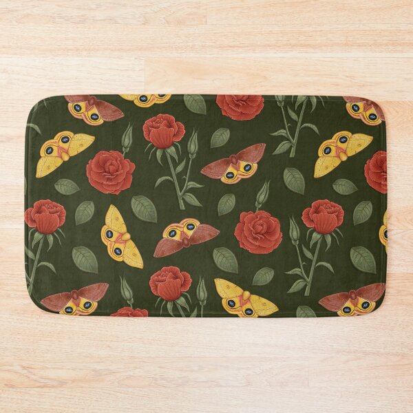 Item preview, Io Moths and Roses designed and sold by Tacky Frog.
