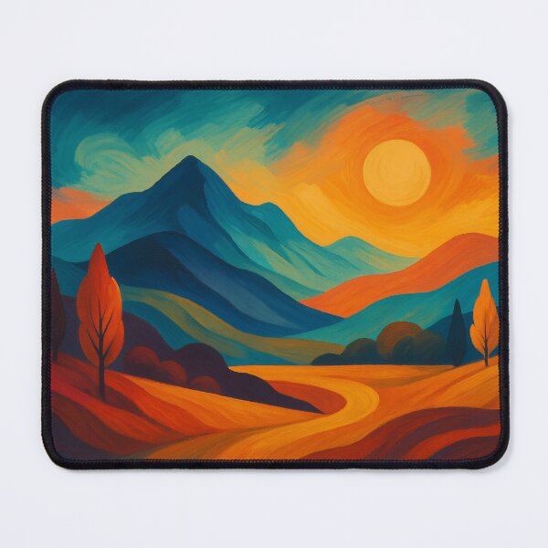 Item preview, Colorwave Hills – Abstract Nature Design designed and sold by Jack’s Shirts Craft.