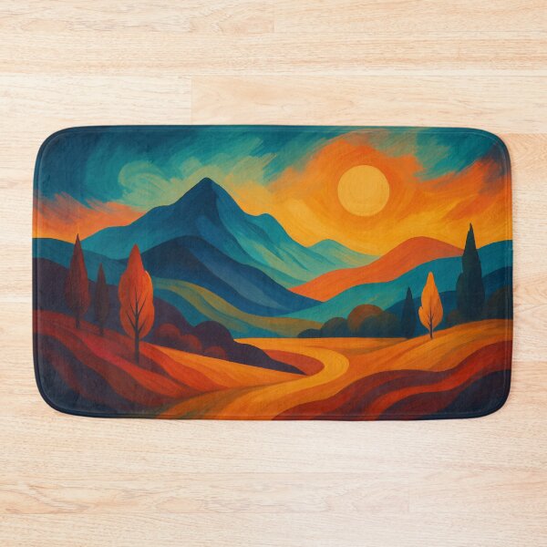 Item preview, Colorwave Hills – Abstract Nature Design designed and sold by Jack’s Shirts Craft.