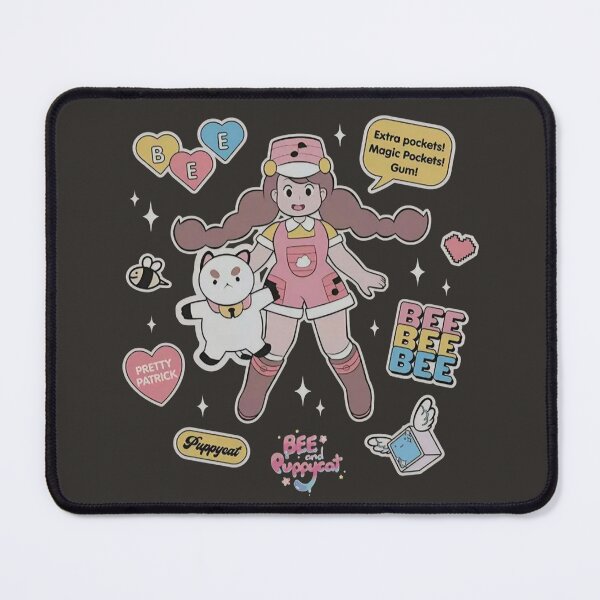 Item preview, bee and puppycat sticker design designed and sold by miss madison creates.