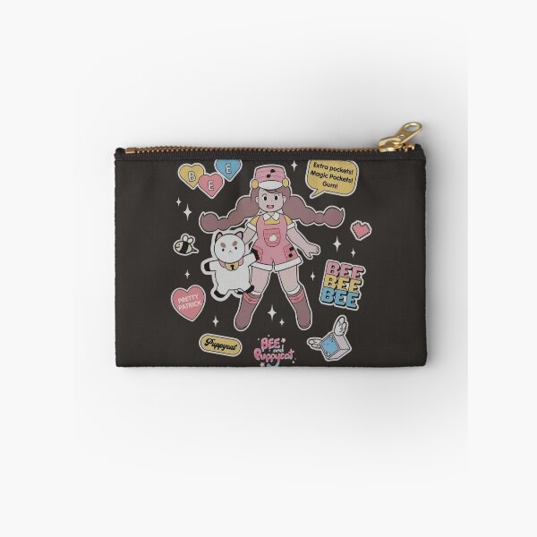 Artikelvorschau, Bienen- und Katzenwelpen-Aufkleberdesign entworfen und verkauft von miss madison creates.