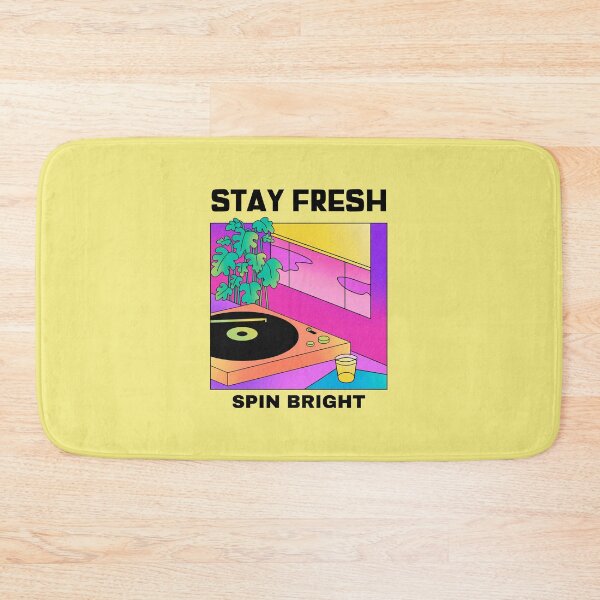 Item preview, Stay Fresh-spin bright designed and sold by Novel Works Studio.