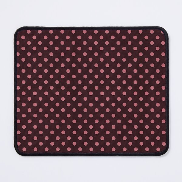 Item preview, Classic Burgundy Polka Dot Retro Design designed and sold by Mindful Wall Art Studio.