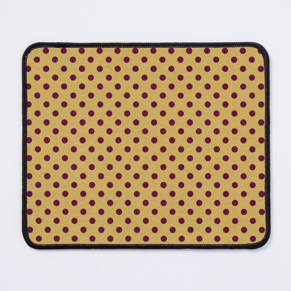 Item preview, Classic Polka Dot in Gold and Burgundy designed and sold by Ed & Harmony.