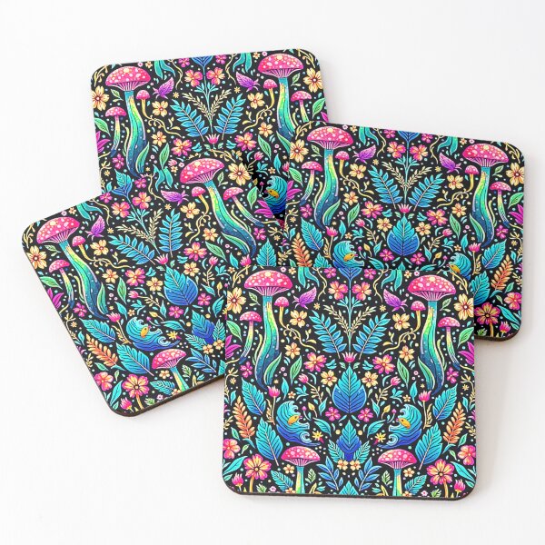 Item preview, Enchanted Mushroom Forest Dream Art designed and sold by Health And Fitness Posts e-Store.