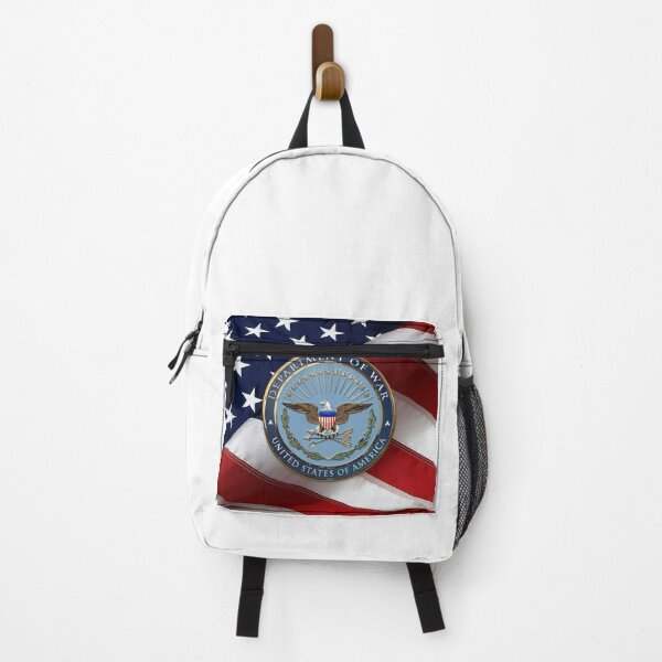 Item preview, United States Department of War Emblem over American Flag designed and sold by Serge Averbukh Art Studio.