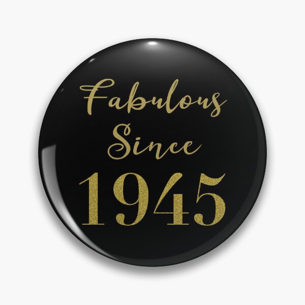 Item preview, Fabulous Since 1945 80th Birthday designed and sold by thepixelgarden.