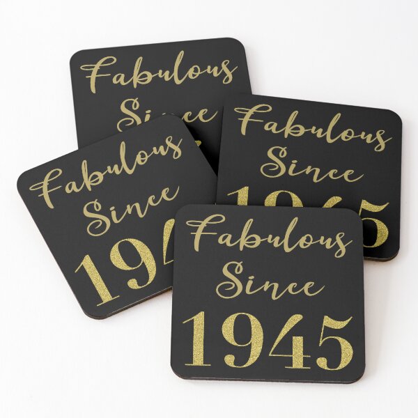 Item preview, Fabulous Since 1945 80th Birthday designed and sold by thepixelgarden.