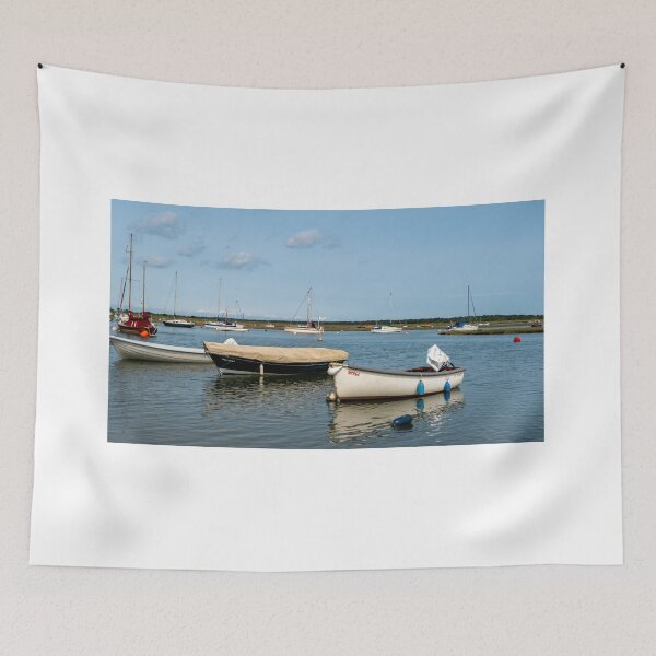 Item preview, Boats in Wells harbour, Norfolk Coast designed and sold by yackers1.